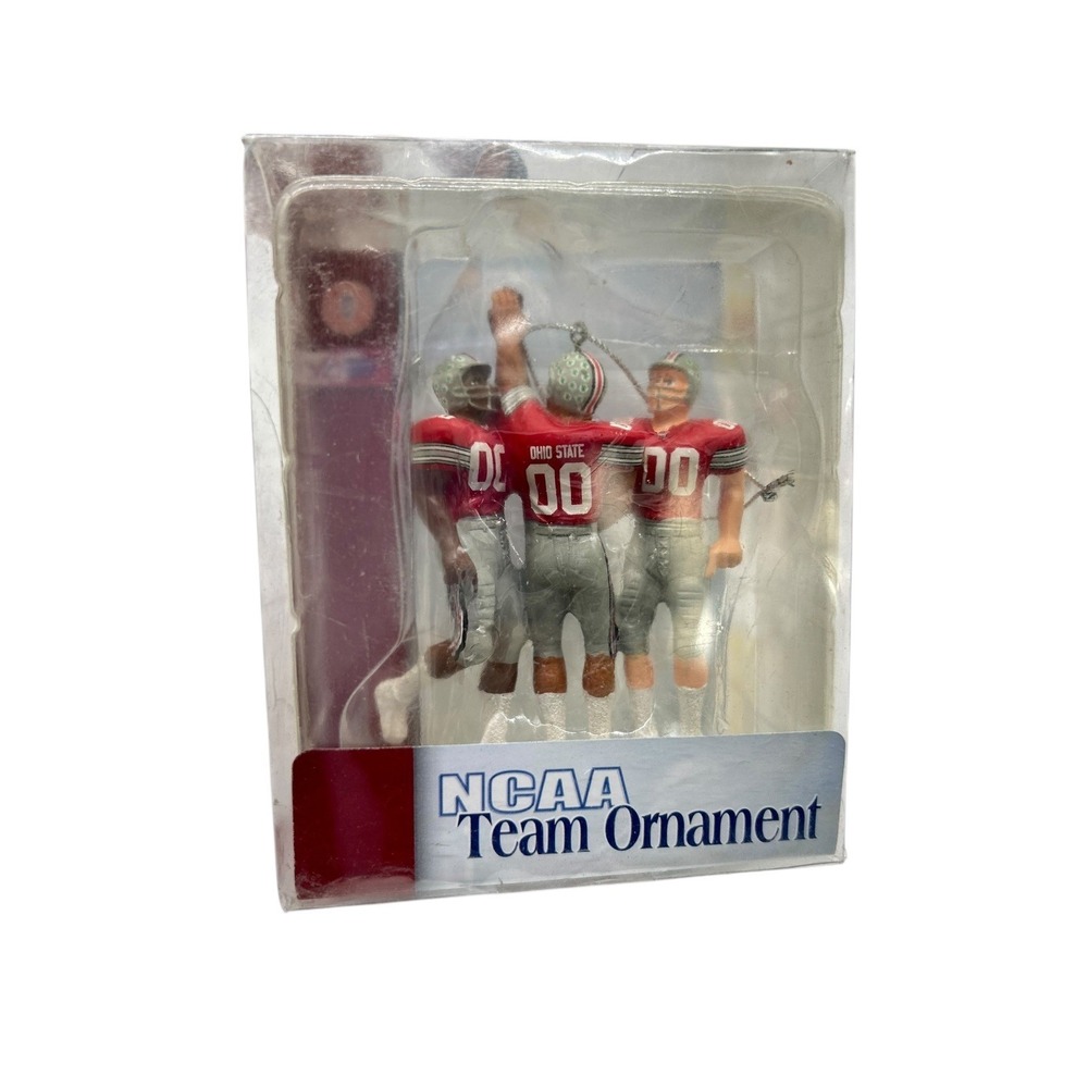 NEW NCAA Team Ornament Ohio State Buckeyes Football Players Forever Collectibles